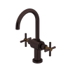 Rubinet Single Hole Dual Handle Lav. Set with LaSalle Spout (less drain) Oil Rubbed Bronze