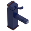 Rubinet Single Control Bidet Fitting (less drain) Midnight Blue