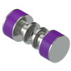 Rubinet Shower Door Knob (set) Satin Nickel