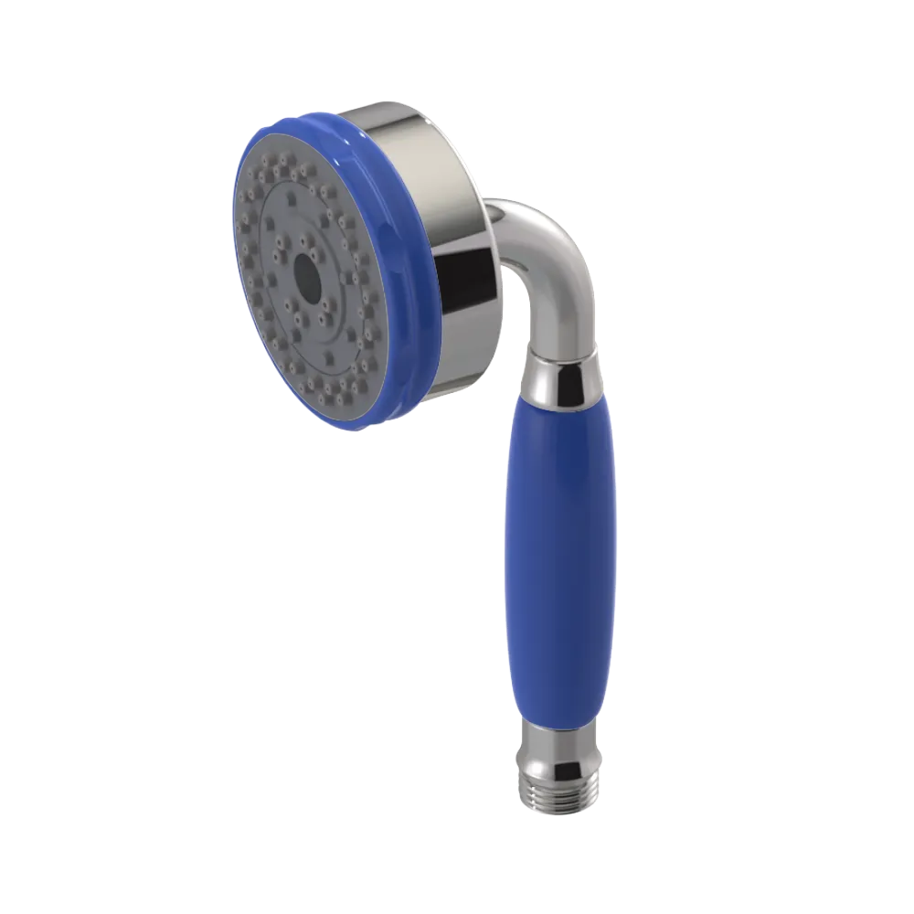 Rubinet 3 Function Hand Held Shower Only Polished Nickel