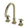 Rubinet Widespread Kitchen Set Gold