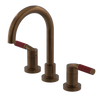 Rubinet Widespread Lav. Set. (less drain) Tuscan Brass