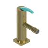 Rubinet Single Control Bidet Fitting (less drain) Natural Brass