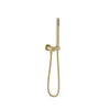 Baril 1-spray anti-limestone hand shower on wall-mounted supply elbow