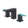 Rubinet Widespread Lav. Set. (less drain) Matt Black