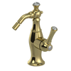 Rubinet Single Control Bidet Fitting (less drain) Natural Brass