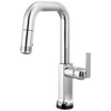 Brizo Smarttouch Pull Down Prep Faucet With Square Spout Less Handle