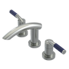 Rubinet Widespread Lav. Set. (less drain) Satin Nickel