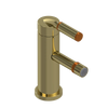 Rubinet Single Control Bidet Fitting (less drain) Natural Brass