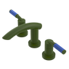 Rubinet Widespread Lav. Set. (less drain) Green Envy