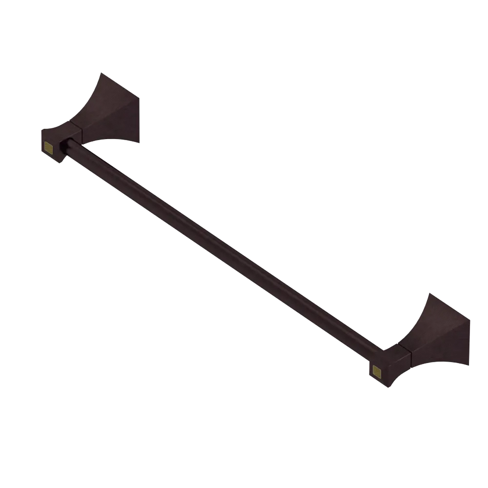 Rubinet Towel Bar 24" Tuscan Brass