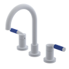 Rubinet Widespread Lav. Set. (less drain) Matt White