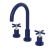 Rubinet Widespread Kitchen Set with LaSalle Spout Midnight Blue