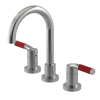 Rubinet Widespread Lav. Set. (less drain) Satin Nickel