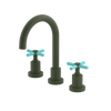Rubinet Widespread Lav. Set. (less drain) Green Envy