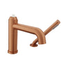 Baril 2-piece tub filler with hand shower (without handle)