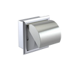 Rubinet RECESSED TOILET PAPER HOLDER Satin Chrome