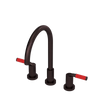 Rubinet Widespread Kitchen Set Oil Rubbed Bronze