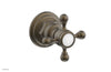 Phylrich Volume Control/Diverter Trim Cross Handle 500-35