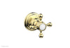 Phylrich Volume Control/Diverter Trim Cross Handle 500-35