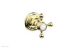 Phylrich Volume Control/Diverter Trim Cross Handle 500-35