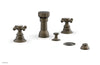 Phylrich HEX TRADITIONAL Four Hole Bidet Set 500-60