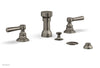 Phylrich HEX TRADITIONAL Four Hole Bidet Set 500-61