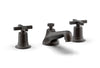 Phylrich HEX MODERN Widespread Faucet Low Cross Handles 501-01