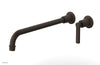 HEX MODERN 14" Single Handle Wall Lavatory Set - Lever Handle 501-18-14