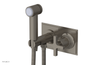 HEX MODERN - Wall Mounted Bidet - Cross Handle 501-64