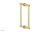 Phylrich Hex Modern 12" Double Sided Shower Pull 501-93-12