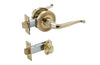 GEORGIAN Door Lever w/ Privacy Bolt 5033
