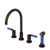 Rubinet Widespread Kitchen Set with Hand Spray Oil Rubbed Bronze