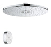 Grohe Rainshower Shower Head with Remote, 12" - 2 Sprays, 1.75 GPM (6.6 L/min)