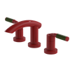 Rubinet Widespread Lav. Set. (less drain) Red