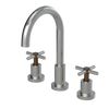 Rubinet Widespread Kitchen Set with LaSalle Spout Satin Nickel