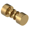 Rubinet Shower Door Knob (set) Gold