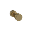 Rubinet Shower Door Knob (set) Satin Brass