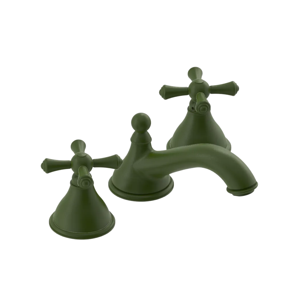 Rubinet Widespread Lav. Set. (less drain) Green Envy