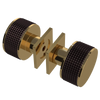 Rubinet Shower Door Knob (set) Gold