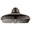 GROHE Rainshower SmartActive Shower Head, 6-1/2" - 3 Sprays, 1.75 GPM (6.6 L/min) – 26797 Hard Graphite
