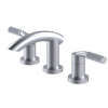 Rubinet Widespread Lav. Set. (less drain) Satin Chrome