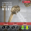 Delta 7-Setting Slide Bar Hand Shower with Cleaning