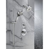 Delta 7-Setting Slide Bar Hand Shower with Cleaning