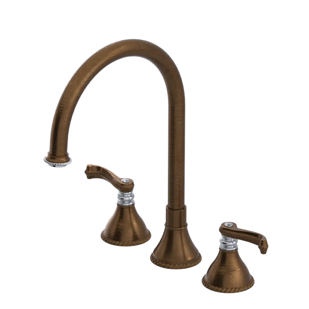Rubinet Widespread Kitchen Set Oil Rubbed Bronze