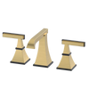 Rubinet Widespread Lav. Set. (less drain) Satin Brass