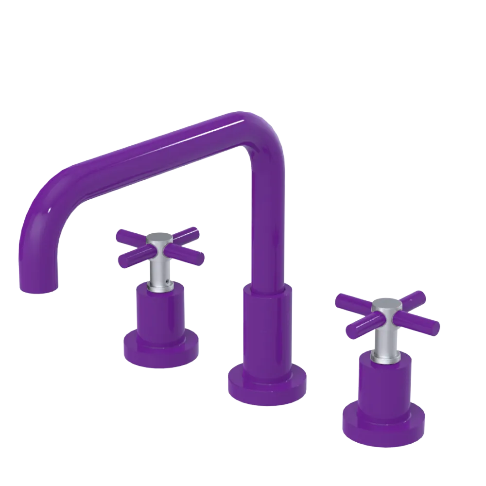 Rubinet Widespread Kitchen Set Purple Haze