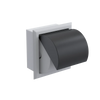 Rubinet RECESSED TOILET PAPER HOLDER Matt White