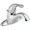 Classic Centerset Bath Faucet Single Handle - Stainless