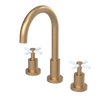 Rubinet Widespread Kitchen Set with LaSalle Spout Satin Gold